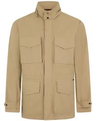 Moorer - Chaqueta Con Bolsillos De Parche - Lyst
