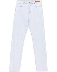 Lanvin - Logo-patch Jeans - Lyst