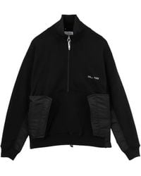 Toga - Pull À Col Zippé - Lyst