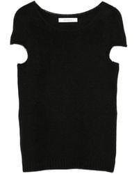 GIMAGUAS - Sindi Cut-Out Knitted Top - Lyst