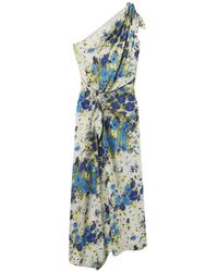 A.L.C. - Elliana Floral-Print One-Shoulder Maxi Dress - Lyst