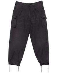 Maison Margiela - Cargo-Pockets Tapered Trousers - Lyst