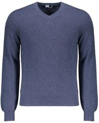 Fedeli - Trui Met V-Hals - Lyst