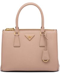 Prada - Medium Galleria Saffiano Leather Handbag - Lyst
