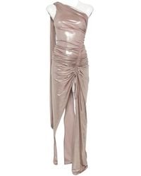 Atu Body Couture - One-Shoulder Ruched Maxi Dress - Lyst