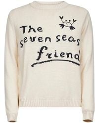 Weekend by Maxmara - Crab-Motif Knitted Sweater - Lyst