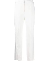 Ermanno Scervino - High-waisted Tapered Trousers - Lyst