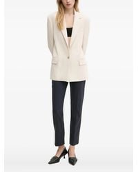 Iceberg - Single-Breasted Padded-Shoulder Blazer - Lyst