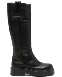 Vic Matié - Stivale Xavier Leather Knee-High Boots - Lyst