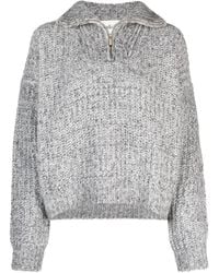Ba&sh - Jersey Con Cuello Alto - Lyst