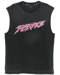 Purple Brand - Graphic-Print Distressed T-Shirt - Lyst