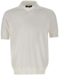 FILIPPO DE LAURENTIIS - Geribbeld T-Shirt - Lyst