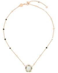 Pasquale Bruni - 18K Rose Bon Ton Dolce Vita Diamond And Prasiolite Necklace - Lyst