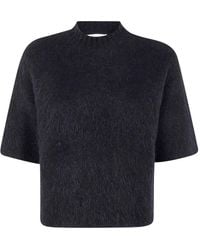 Antonelli - Trui Van Alpacawol Met Hoge Hals - Lyst