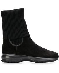 Hogan - Interactive Ankle Boots - Lyst