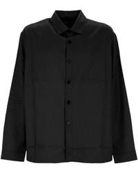 ROSE BURRITO - Button-Front Overshirt Jacket - Lyst