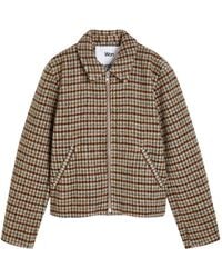 Won Hundred - Sobrecamisa A Cuadros Con Cremallera - Lyst