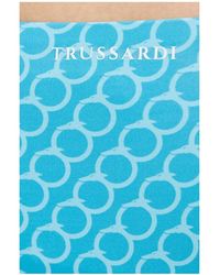 Trussardi - Monogram-Print Ring-Detail Bikini Bottoms - Lyst