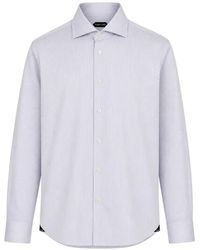 Tombolini - Vertical-Stripe Long-Sleeve Shirt - Lyst