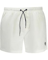 North Sails - Drawstring Logo-Patch Swim Shorts - Lyst