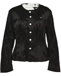 Renli Su - Gathered Silk Jacket - Lyst