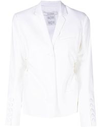 ROKH - Cut Out Tailored Blazer - Lyst