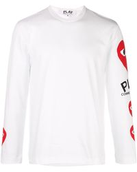 comme des garçons t shirt homme noir