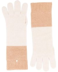Lorena Antoniazzi - Gerippte Handschuhe Mit Sternanhänger - Lyst