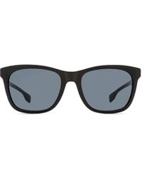 BOSS - Gafas de sol con montura rectangular - Lyst