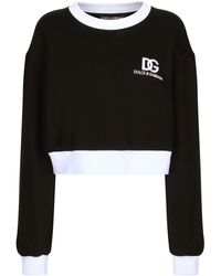 Dolce & Gabbana - Sweatshirt mit Logo-Print - Lyst