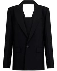DSquared² - Tailored2 Peek-A-Boo Blazer - Lyst
