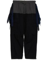 Undercover - Panelled-Design Pants - Lyst