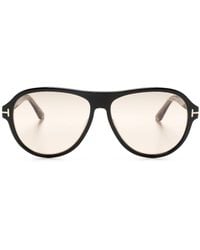 Tom Ford - Quincy Pilot-frame Sunglasses - Lyst