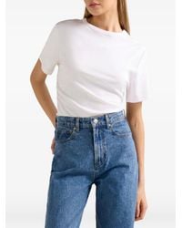 EVER NEW - Saskia Gathered T-Shirt - Lyst