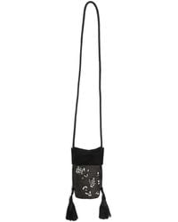 Johanna Ortiz - Crystal-Embellished Tassel-Detail Cross Body Bag - Lyst