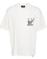 Represent - Logo-Print Cotton T-Shirt - Lyst