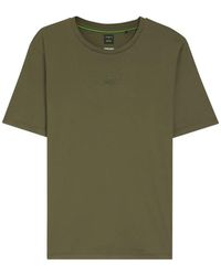 BOSS - X Porsche Logo-Print T-Shirt - Lyst