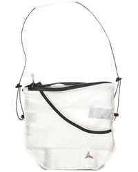 ROA - Logo-Print Messenger Bag - Lyst