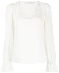 Jane - Robbie Bluse Mit V-Ausschnitt - Lyst