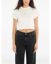 Nike - T-Shirt Mit Logo-Patch - Lyst