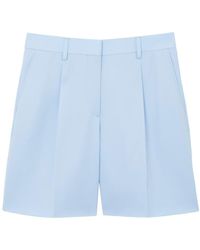 Burberry - High-waisted Tailored Shorts - Lyst