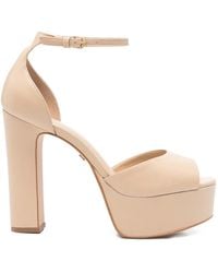 Carrano - Buckle Platform Sandals - Lyst