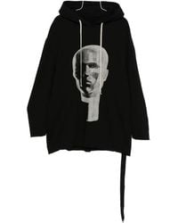 Rick Owens - Peter Graphic-Print Hoodie - Lyst