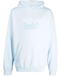 GmbH - Logo-Print Cotton Hoodie - Lyst