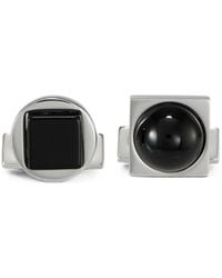 Ferragamo - Semi Precious Stone Cufflinks - Lyst