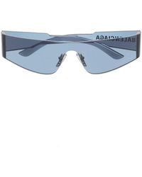 Balenciaga - Mono Rectangle Sunglasses - Lyst
