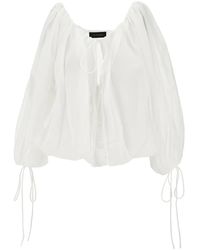 ANDAMANE - Wilma Bluse mit Puffärmeln - Lyst