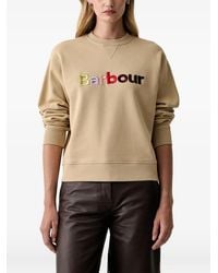 Barbour - Ashdown Embroidered-Logo Sweater - Lyst