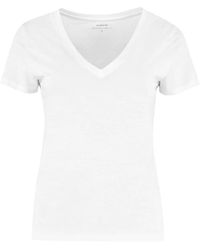 Vince - V-Neck T-Shirt - Lyst