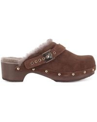 Scholl - Pescura Robin Faux-Fur Mules - Lyst